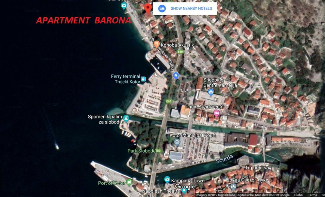 Apartment Barona โกตอร์ ภายนอก รูปภาพ